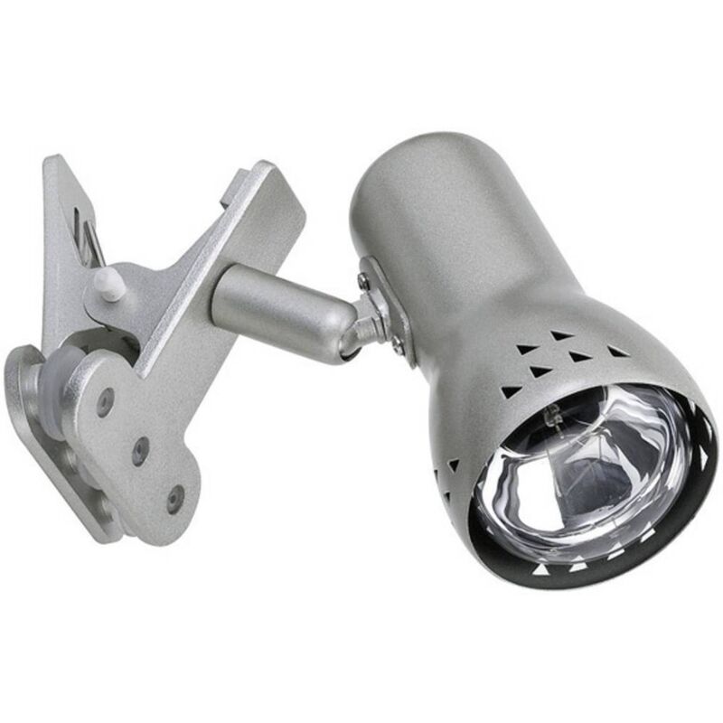 foto del prodotto gryps 99825 lampada con morsetto lampada a risparmio energetico e14 40 w ferro paulmann
