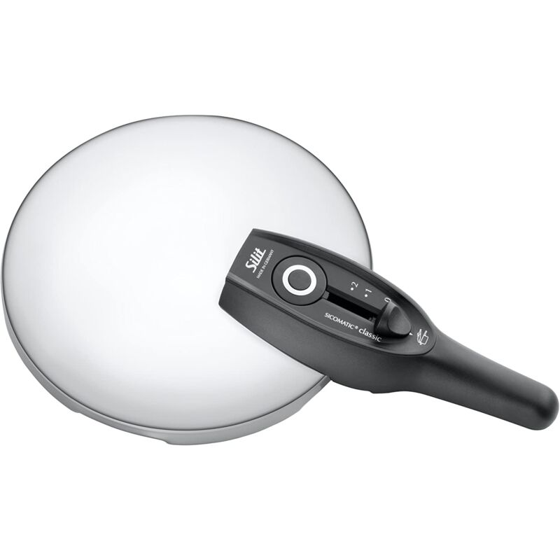 foto del prodotto gs1 data protected company 4004633000006 silit sicomatic classic coperchio di ricambio per pentola a pressione, 2,5 l, 18 cm, manico in plastica, 3