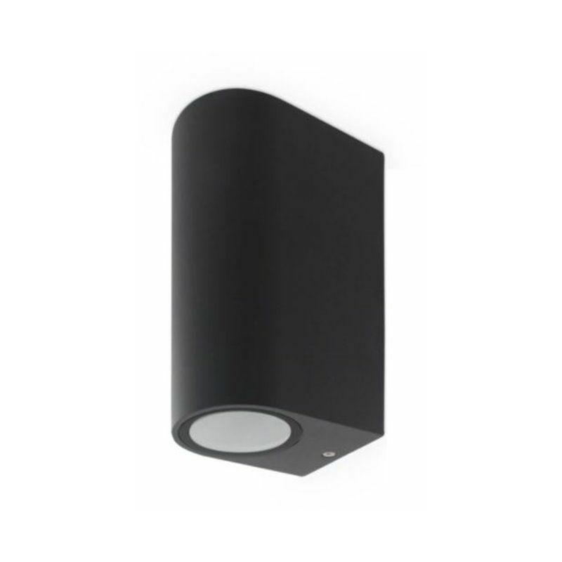 foto del prodotto gsc 200200002 intra wall washer 2 luci gu10 35w ip44 antracite