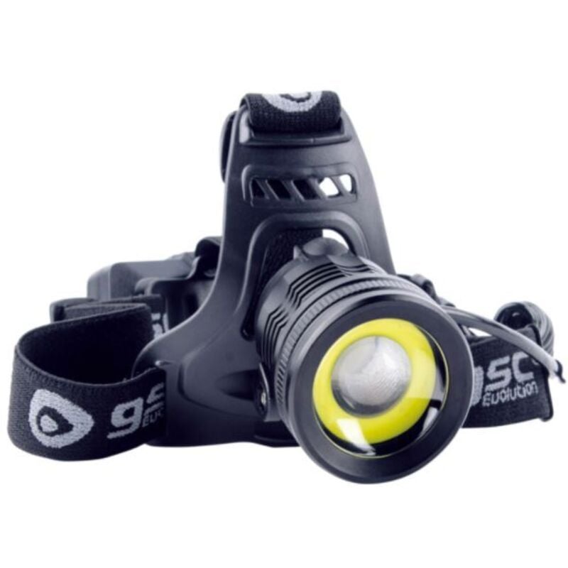 foto del prodotto gsc - 201805002 torcia frontale cob led ricaricabile usb da 800 lm