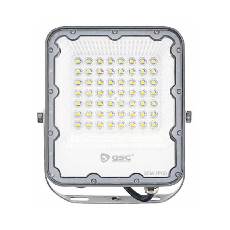 foto del prodotto gsc 202600038 proiettore in alluminio 50w 6500k ip65 grigio
