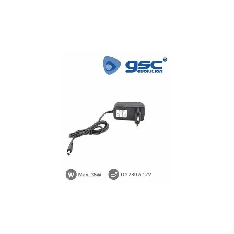 foto del prodotto gsc alimentatore per strisce led da 220v a 12v 36w 001504521