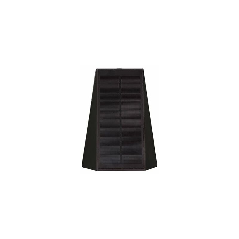 foto del prodotto gsc applique led solare jankia 2x2w 6500k nero