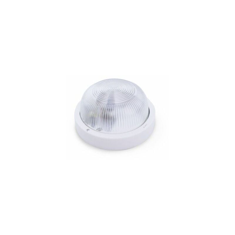 foto del prodotto gsc applique rotonda in materiale termoplastico e27 bianco 0700646