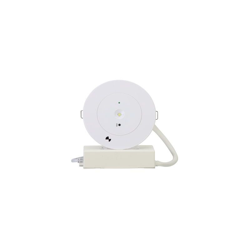 foto del prodotto gsc faretto di emergenza led maude con autotest 3w 6000k