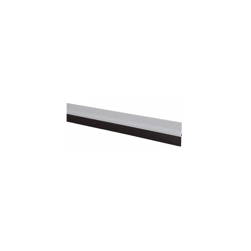 foto del prodotto gsc guarnizione in pvc con frange adesive 1m argento