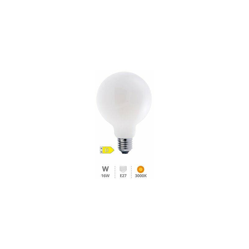 foto del prodotto gsc lampadina led globo di vetro serie g95 11w e27 2700k 2003577