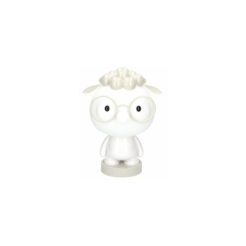 foto del prodotto gsc luce notturna per bambini led little sheep 2,5w rgb batteria ricaricabile luce diurna bianco