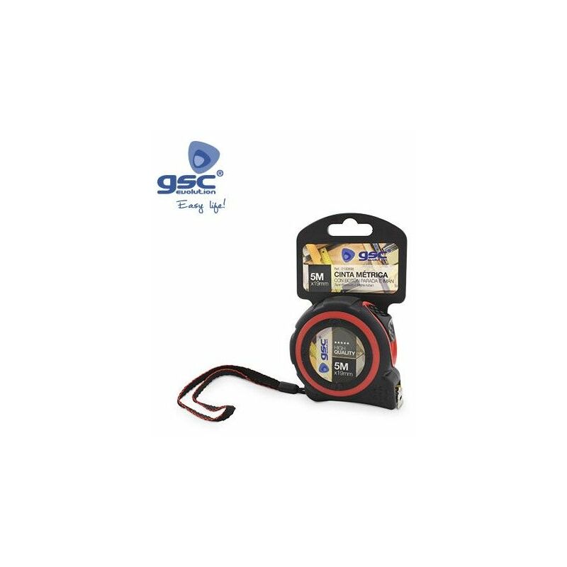 foto del prodotto gsc metro a nastro in gomma magnete 1 pulsante di arresto 19mm 5m 002100896