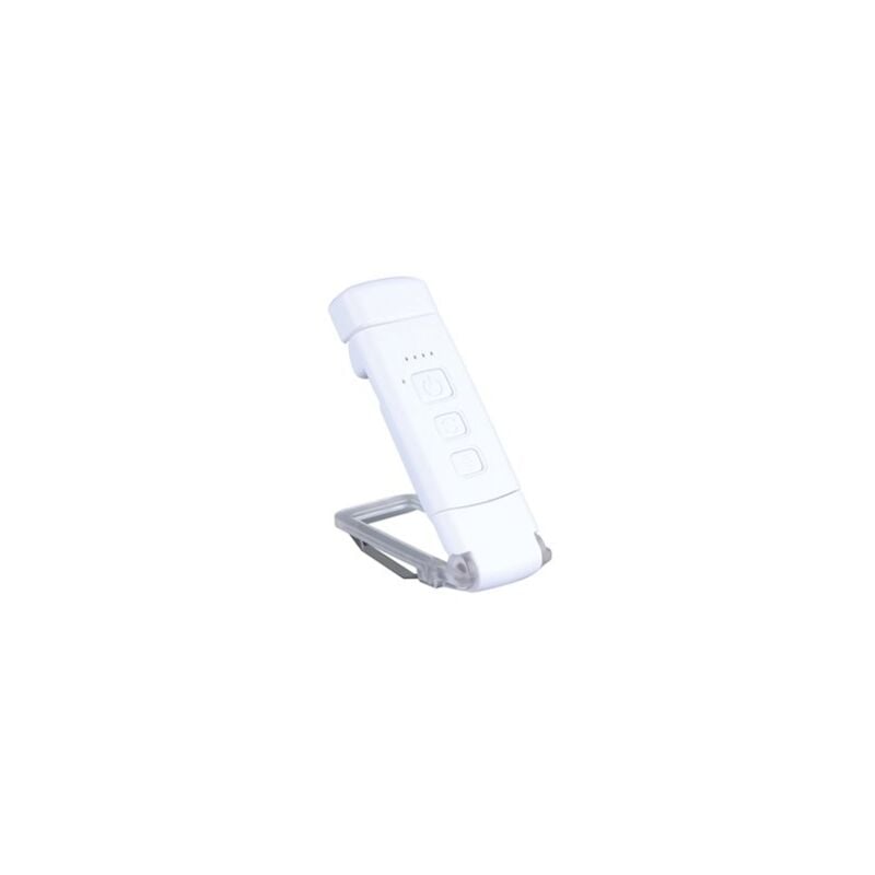foto del prodotto gsc mini torcia led orientabile con clip di fissaggio e cavo di ricarica usb a 0,6w 3cct 19lm ip20 105x16x33mm colore bianco