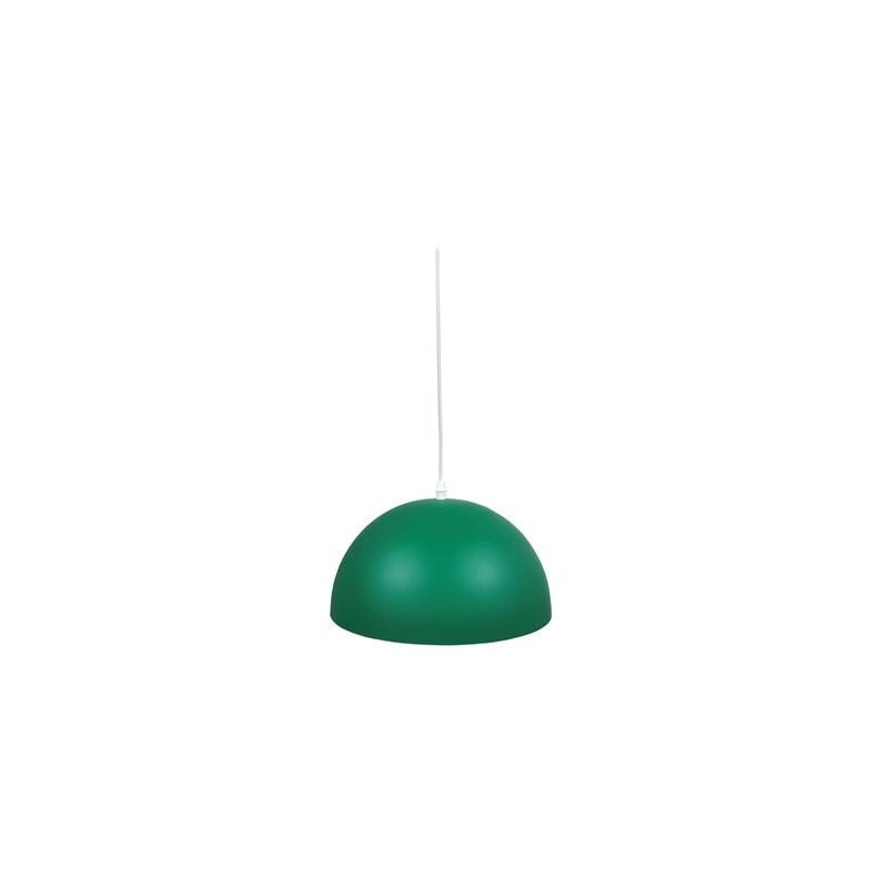 foto del prodotto gsc plafoniera a sospensione serie abala e27 40w massimo 230v ip20 30cm colore bianco e verde