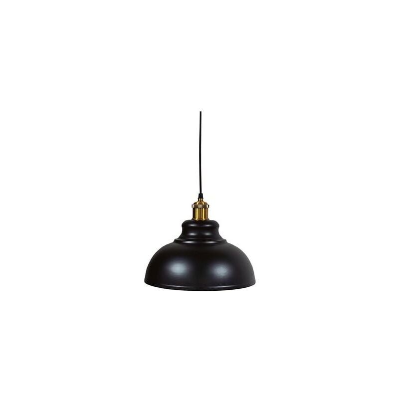 foto del prodotto gsc plafoniera a sospensione serie akure e27 40w massimo 230v ip20 20cm colore nero