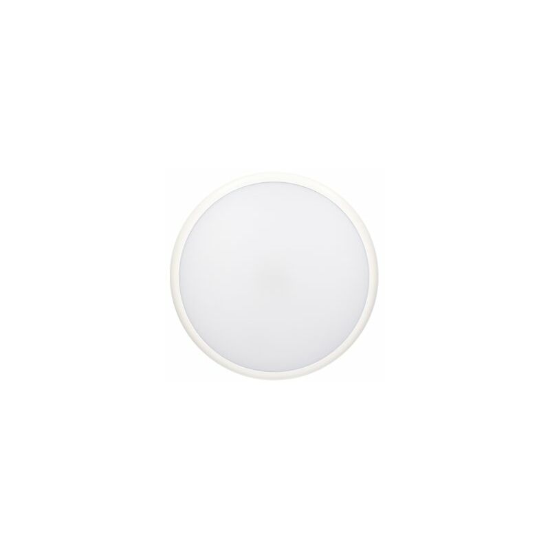 foto del prodotto gsc plafoniera led lainio con sensore di movimento e crepuscolare stand by 16w 6000k