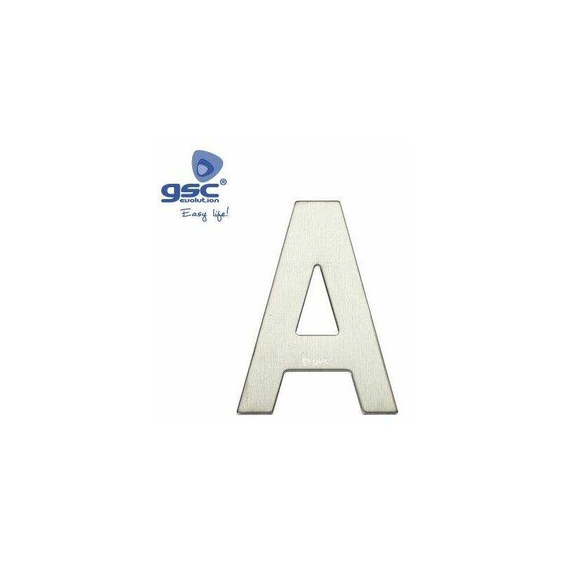 foto del prodotto gsc porta lettera a in acciaio inossidabile con adesivo 003302620