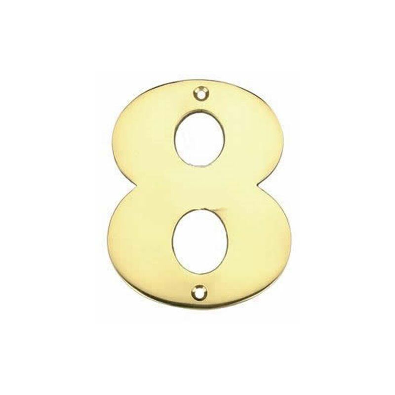 foto del prodotto gsc porta numero 8 in acciaio inossidabile con vite 003302608