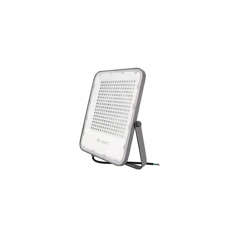 foto del prodotto gsc proiettore in alluminio led 200w 6500k ip65 grigio