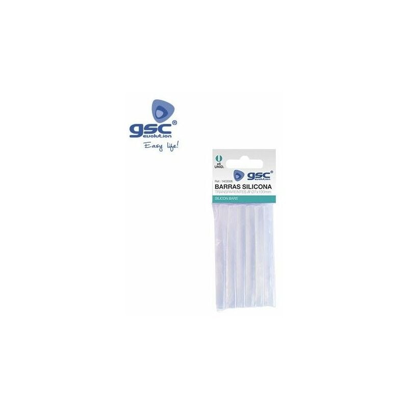 foto del prodotto gsc sacchetto di 6 barre di silicone trasparente 7 001403306