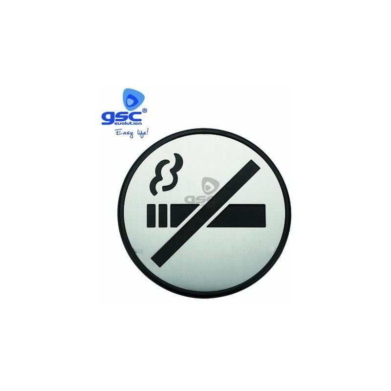 foto del prodotto gsc simbolo adesivo bagno non fumatori 97mm 003301399
