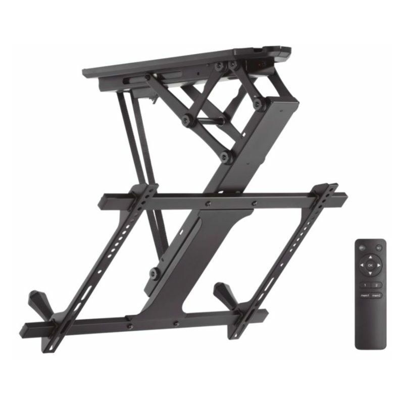 foto del prodotto gsc supporto da soffitto per tv motorizzato 32 70 nero