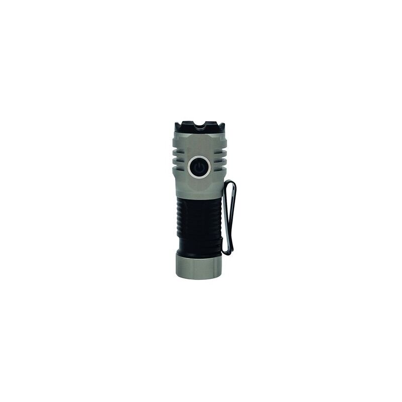 foto del prodotto gsc torcia portatile led cob 12w 1000lm con cavo usb c fascio luminoso fino a 105m ipx4 26x70mm colore nero e grigio