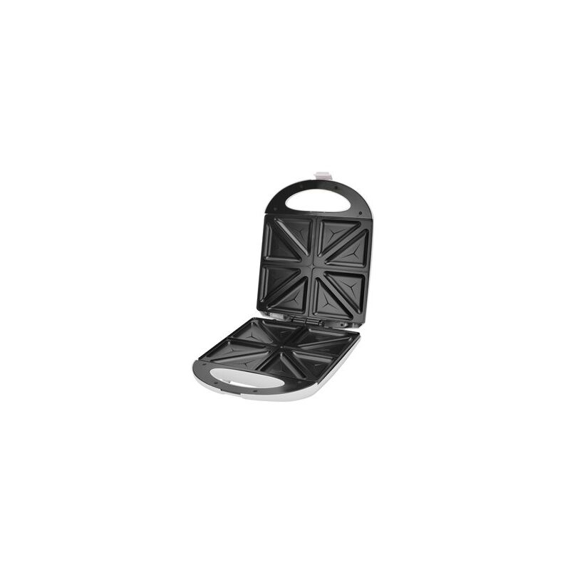 foto del prodotto gsc tostiera per 4 panini namsok con base antiscivolo 1400w 230v ip20 26x32x10cm colore bianco e nero