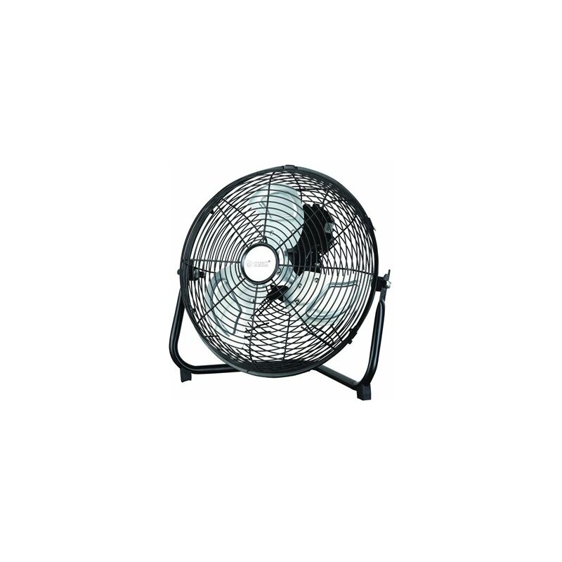 foto del prodotto gsc ventilatore da pavimento in metallo 40cm 70w nero