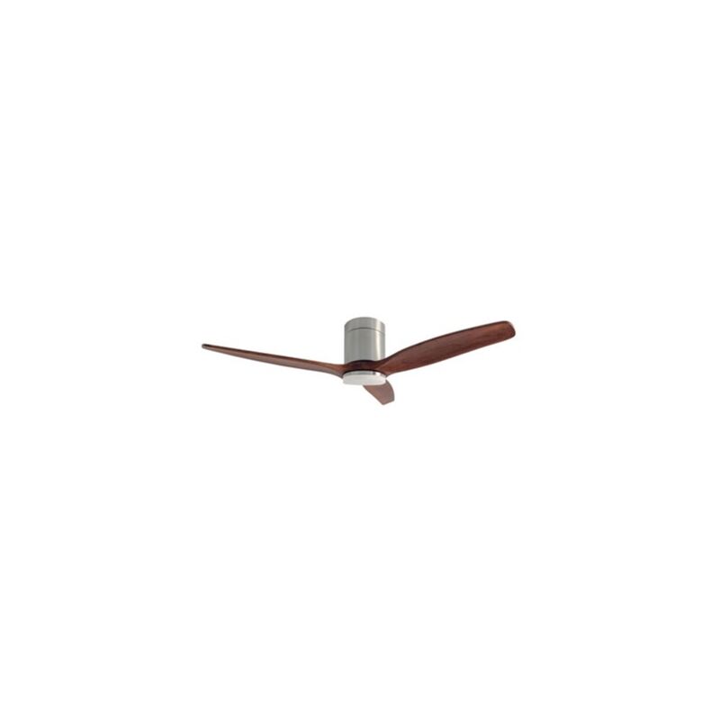 foto del prodotto gsc ventilatore da soffitto kasama con luce cct regolabile e comando 132 3 pale dc nickel