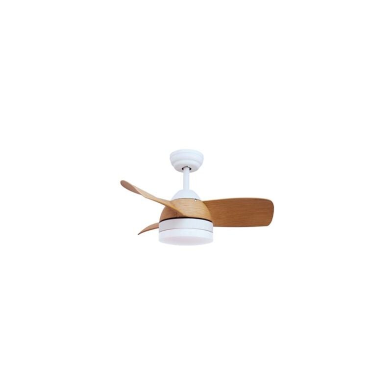 foto del prodotto gsc ventilatore da soffitto namuno con luce cct regolabile e comando 71 3 pale dc bianco