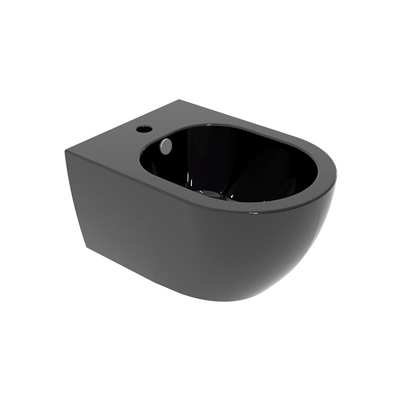 foto del prodotto gsg bidet like sospeso nero lucido di ceramica nero