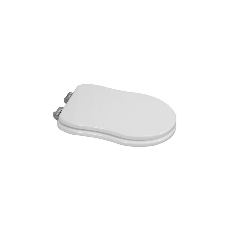 foto del prodotto gsg copriwater time originale sottile in poliestere bianco