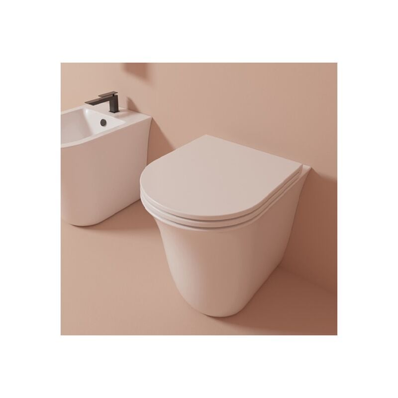 foto del prodotto gsg water bidet flut filomuro senza brida cm. 52 5x36 bianco lucido