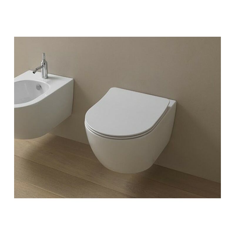 foto del prodotto gsg water bidet like sospeso senza brida cm. 52 5x36 bianco lucido di