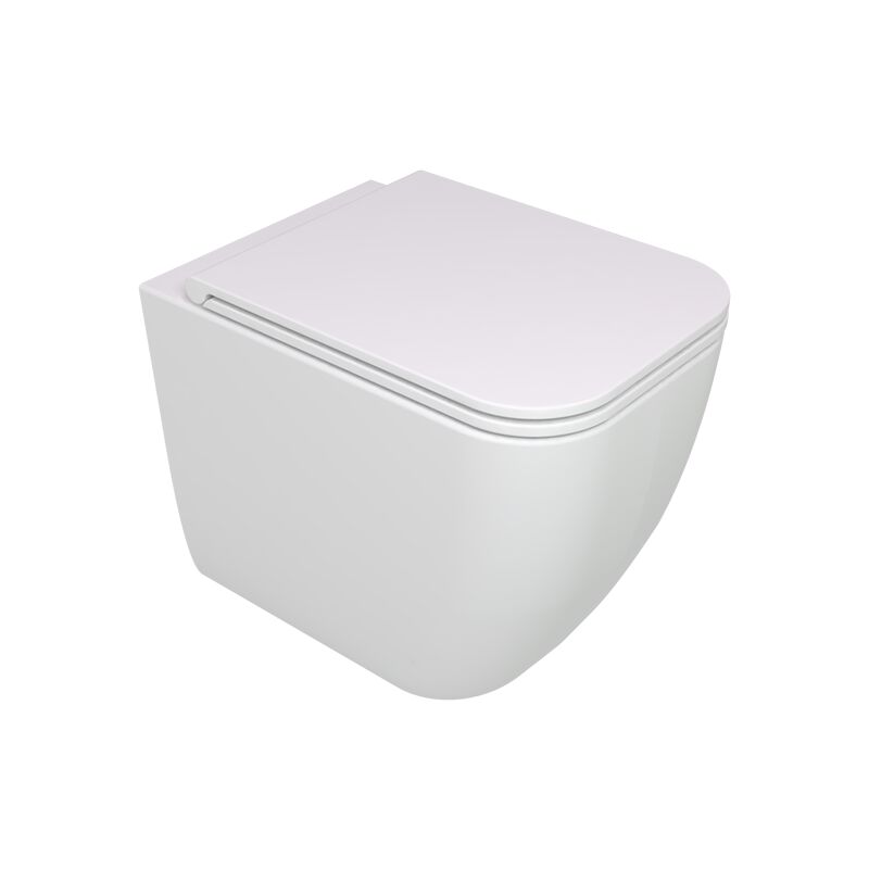 foto del prodotto gsg water brio filomuro senza brida rimless cm. 52 5x36 bianco