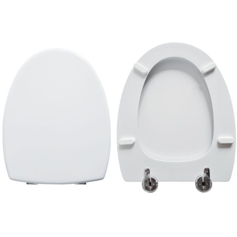 foto del prodotto gsi copriwater clizia compatibile in poliestere bianco