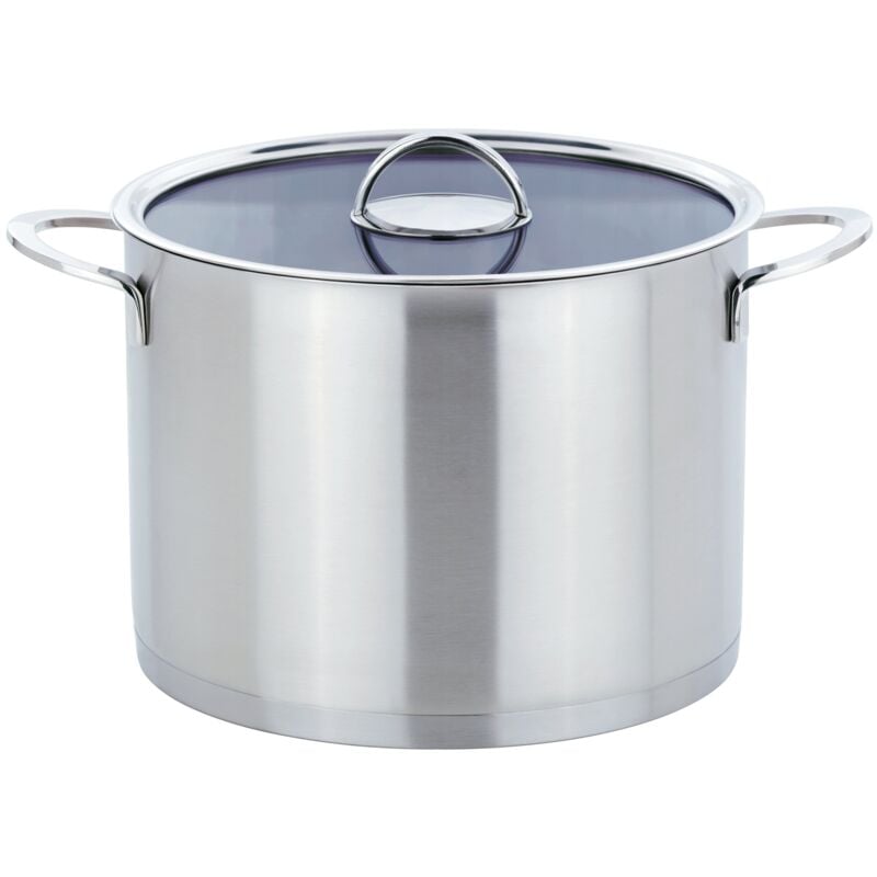 foto del prodotto gsw 893268 elegance tutto elettrico con coperchio in vetro 26 cm circa 10,0 litri, acciaio inox, argento, 40 x 27,5 x 21,5 cm, 2 unit 