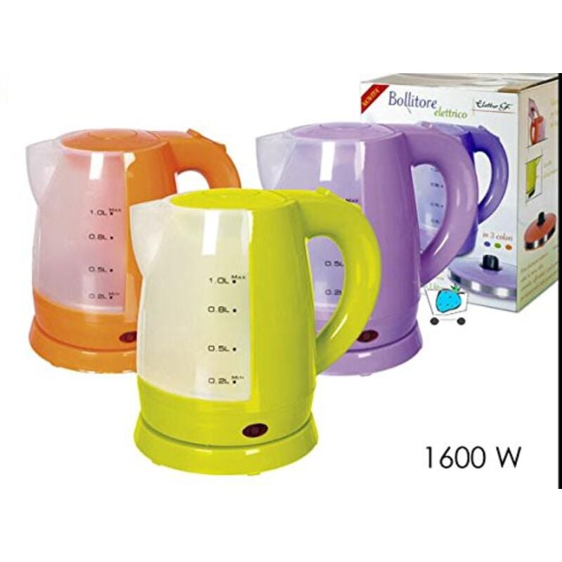 foto del prodotto gt line bollitore elettrico per acqua the e tisane da 1 litro