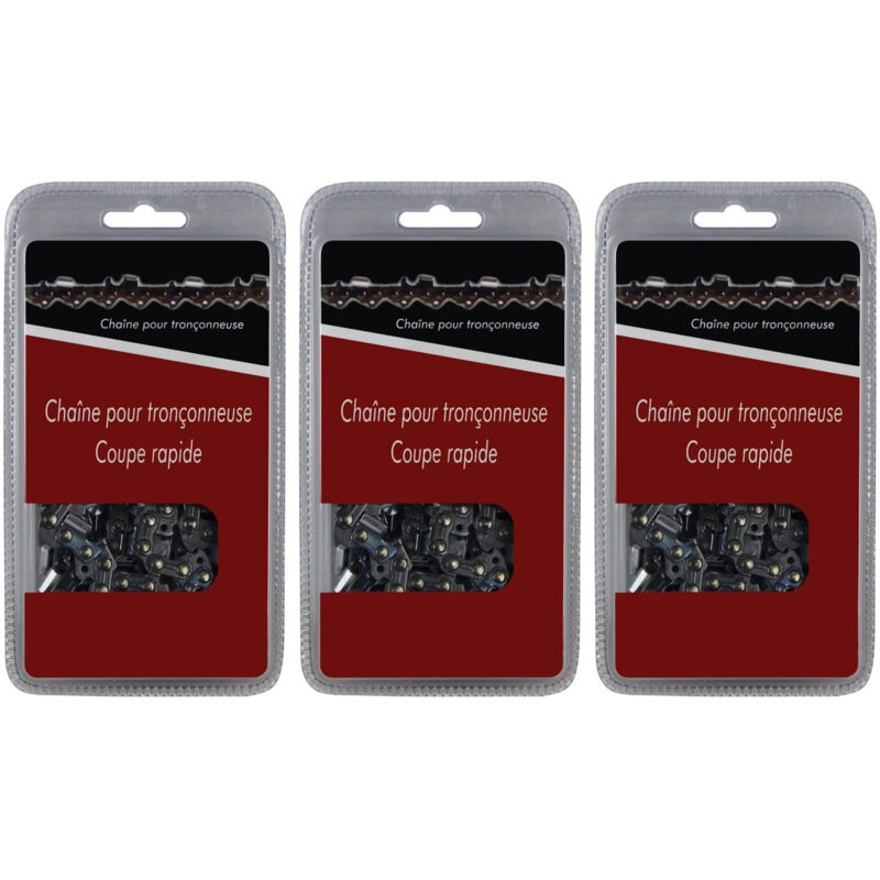 foto del prodotto gt market set di 3 catene 325 , 1.5 mm, 66 maglie compatibile con motoseghe husqvarna