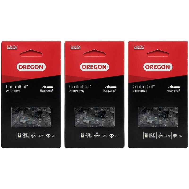 foto del prodotto gt market set di 3 catene oregon 76 maglie riferimento 21bpx076