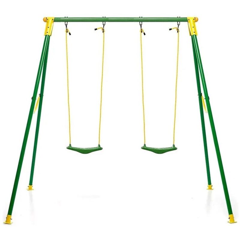 foto del prodotto gtr altalena playground 2 posti in ferro