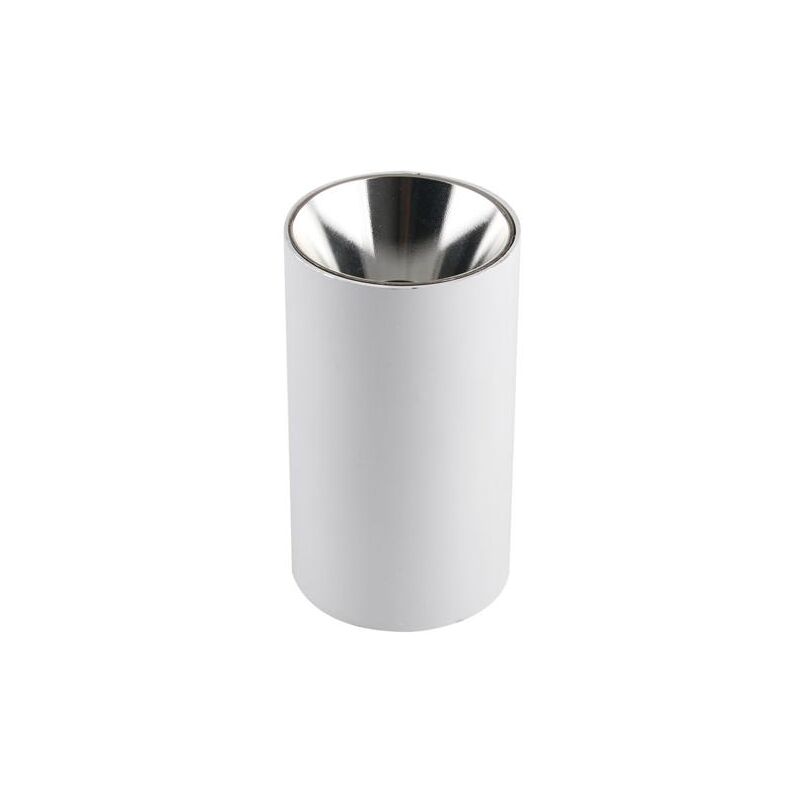 foto del prodotto gu10 fitting rotondo bianco chrome