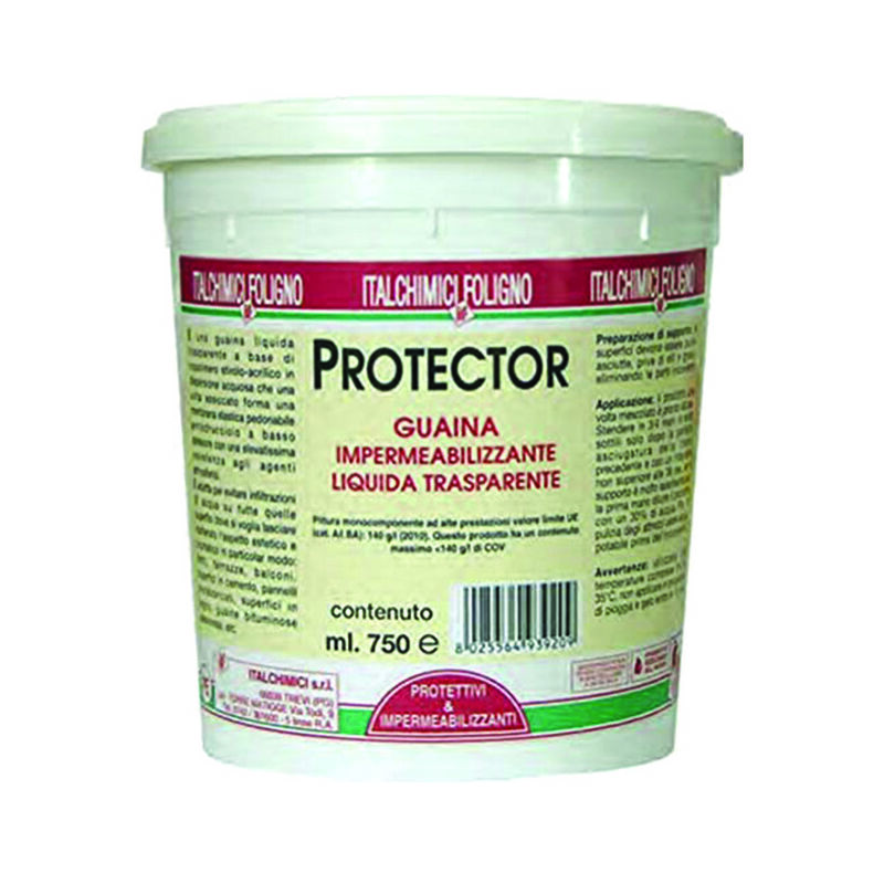 foto del prodotto guaina liquida a base acrilica protector color ml.750 trasparente