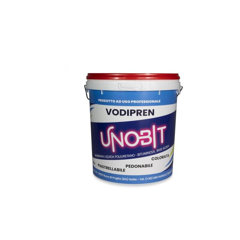 foto del prodotto guaina liquida bituminosa vodipren unobit 2,5 kg