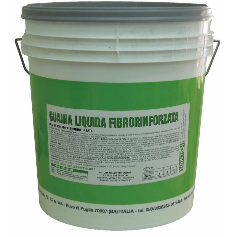 foto del prodotto guaina liquida fibrorinforzata grigia 5 kg