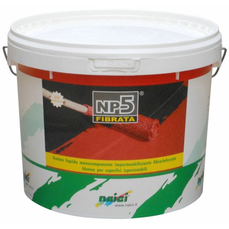 foto del prodotto guaina liquida fibrorinforzata np5 colore rosso 1 kg