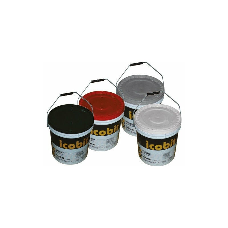 foto del prodotto guaina liquida impermeabilizzante verimp icobit in vari colori 5 kg black