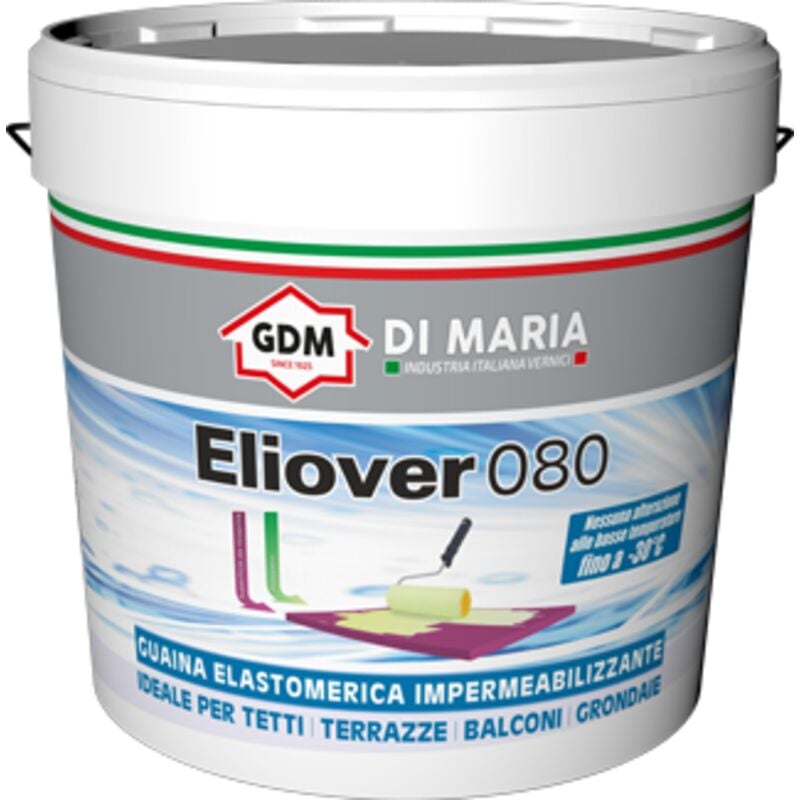 foto del prodotto guaina liquida lt 13 per rivestimento protettivo tetti impermeabilizzante bianco