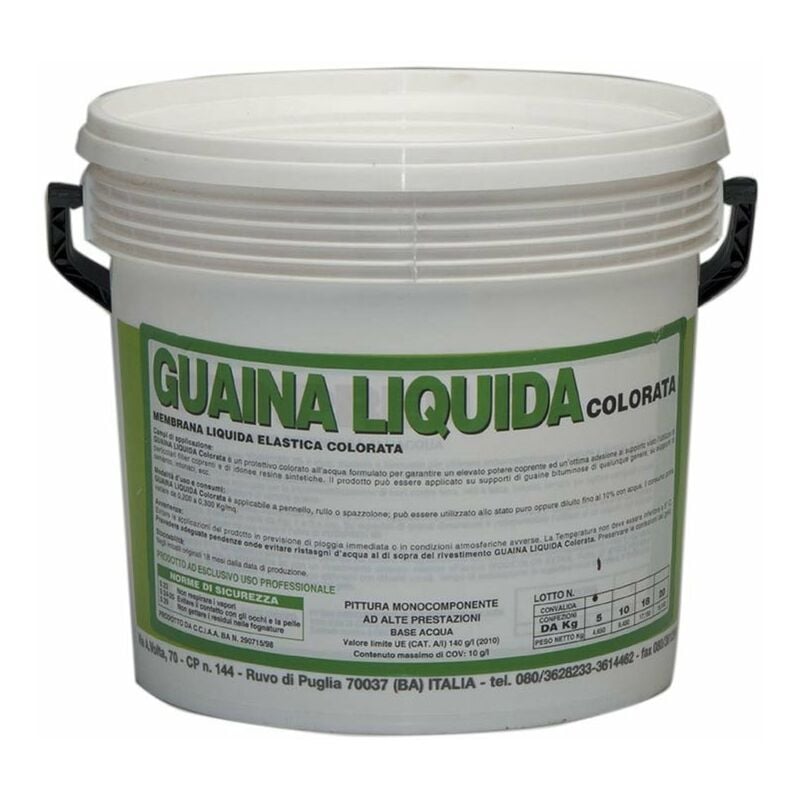 foto del prodotto guaina liquida resinosa grigia kg. 5