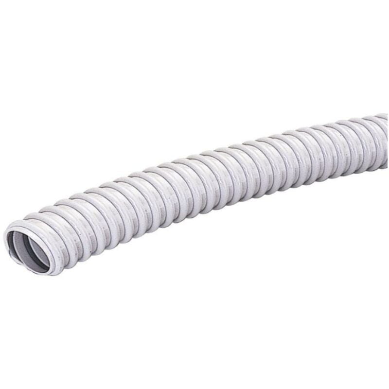 foto del prodotto guaina spiralata autoestinguente tubifor diametro 12mm da 10m grigio - tfgs012gs010