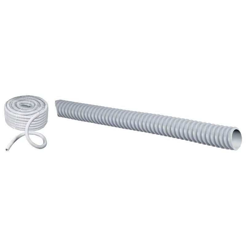 foto del prodotto guaina spiralata elettrocanali in pvc 12 grigia 10 mt