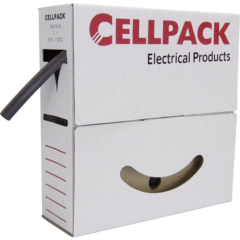 immagine 0 del prodotto guaina termorestringente cellpack in dispenser nera 12,7 6,4 127073